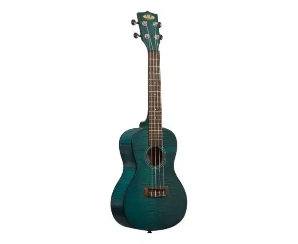 KA-CEMB EXOTIC MAHOGANY CONCERT - TRANSPARENT BLUE LIVRE AVEC HOUSSE Solde