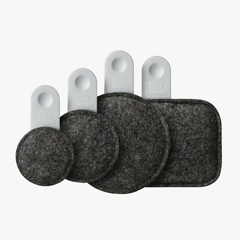 Prix Choc Attenuateur Harmonique Tandem Drops Grey - Set De 4 Pcs