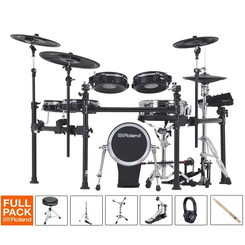 Promotion ROLAND TD713 Batterie V-Drums Full Pack