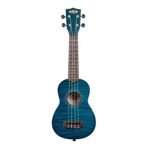 KA-SEMB EXOTIC MAHOGANY SOPRANO - TRANSPARENT BLUE Dernier Modèle