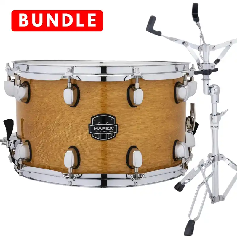 MAPEX MPX Caisse Claire 14"x 8" Naturel Ambre Jusqu'à Épuisement Des Stocks