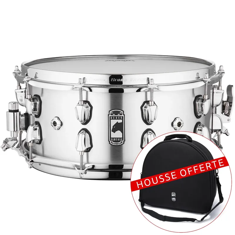 Vente Flash MAPEX Black Panther Caisse Claire 14"x 6,5" Atomizer