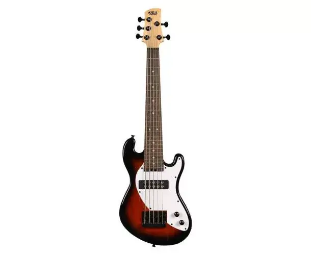 UBASS-SB5-TB-FS SOLID BODY U-BASS 5 CORDES LIVRE AVEC HOUSSE - TOBACCO BURST Expédié Aujourd'hui