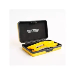 MN667 6 LIMES DIAMANTEES AVEC POIGNEE AMOVIBLE POUR GUITARE ELECTRIQUE ETUI METAL - CORDES SUPER LIGHT Produit De Marque
