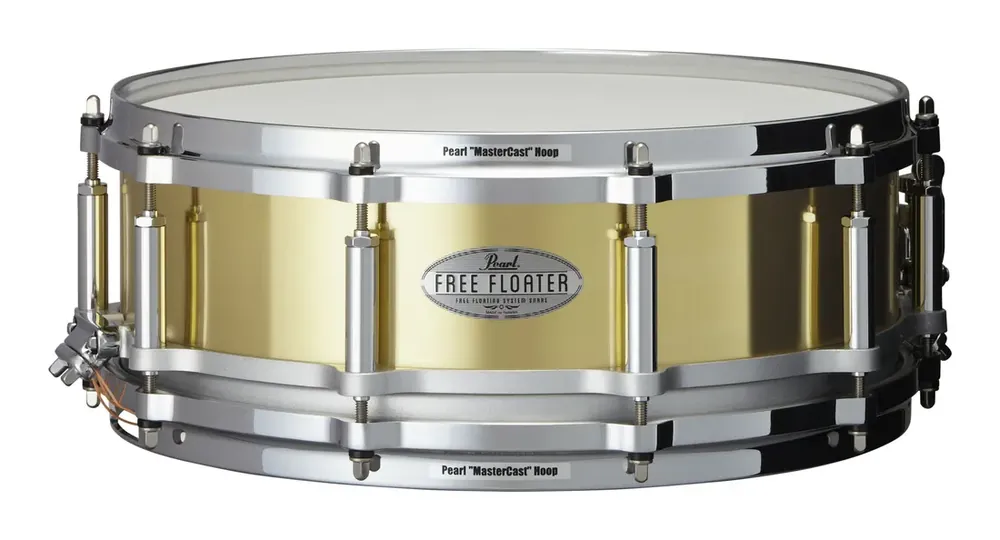 PEARL Free Floating Caisse Claire 14"x 5" Laiton Certifié