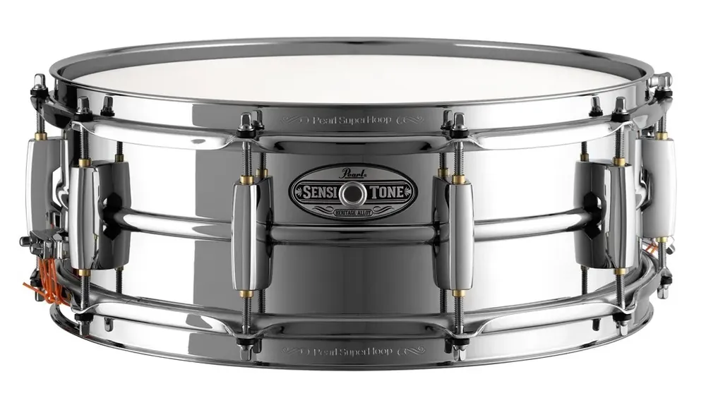 Vente Directe PEARL Sensitone Heritage Alloy Caisse Claire 14"x 5" Acier