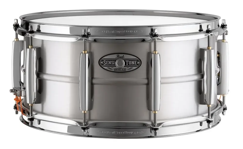 Prix Réduit PEARL Sensitone Heritage Alloy Caisse Claire 14"x 6.5" Aluminium