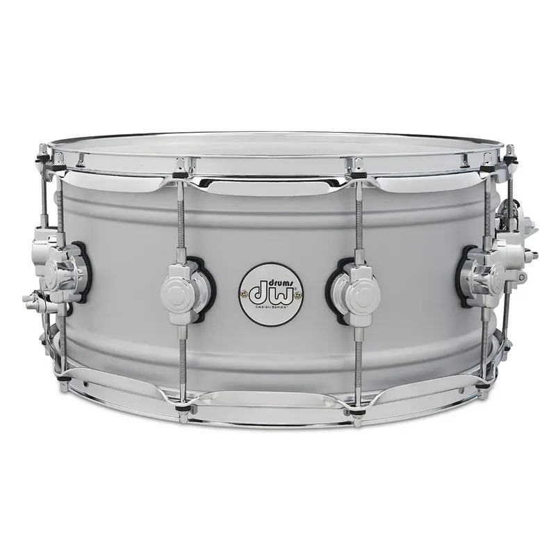 Jusqu'à Épuisement Des Stocks DW Design Caisse Claire 14"x 6.5" Matte Aluminum