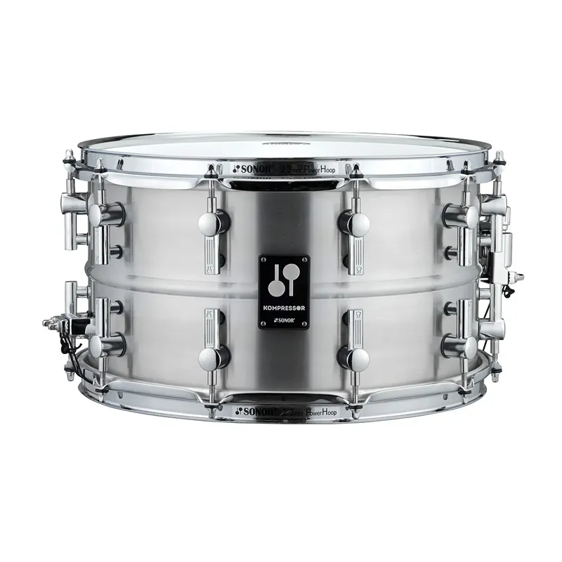 Produit De Marque SONOR Kompressor Caisse Claire 14"x 8" Aluminium Poli