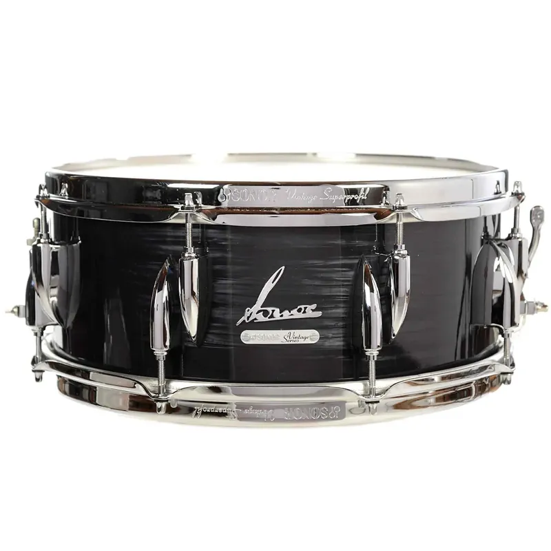 Offre Limitée SONOR Vintage Caisse Claire 14"x 5.75" Vintage Black Slate