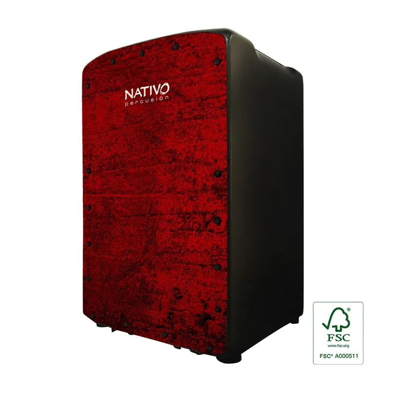 Prix Promo NATIVO Cajon Pro Plus Red