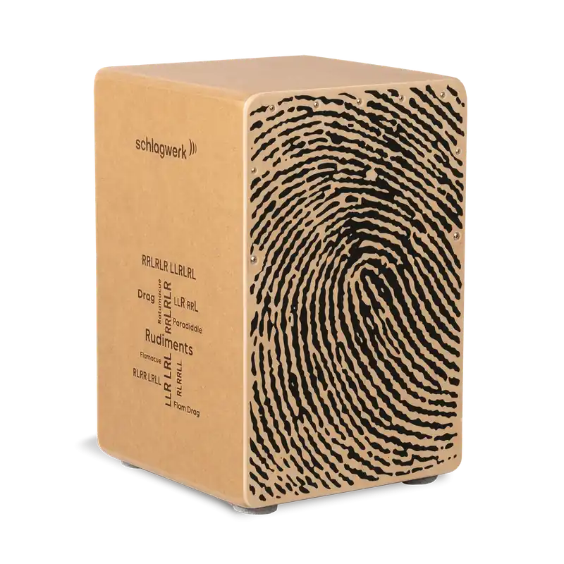 Expédition Rapide SCHLAGWERK CP83 Cajon Fingerprints Small