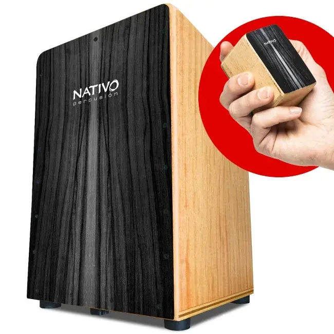 Usine Directe NATIVO Cajon Inicia Black