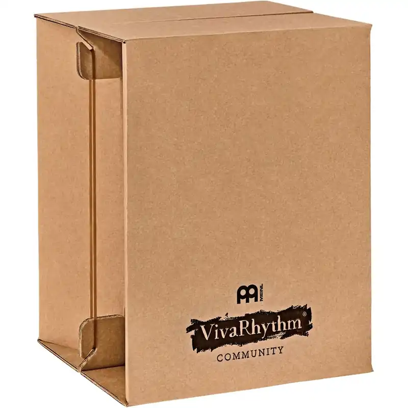 MEINL VR-CAJ-SO Cajon Viva Rhythm Facade Striped Onyx Nouvel Arrivage