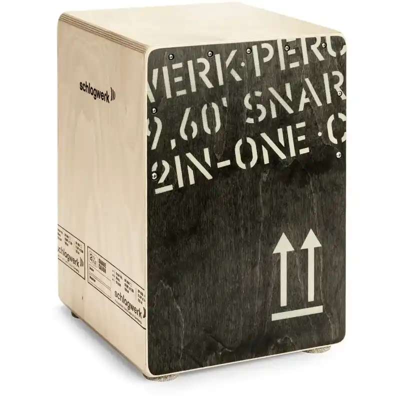 Remise SCHLAGWERK CP403BLK Cajon 2Inone Black Medium