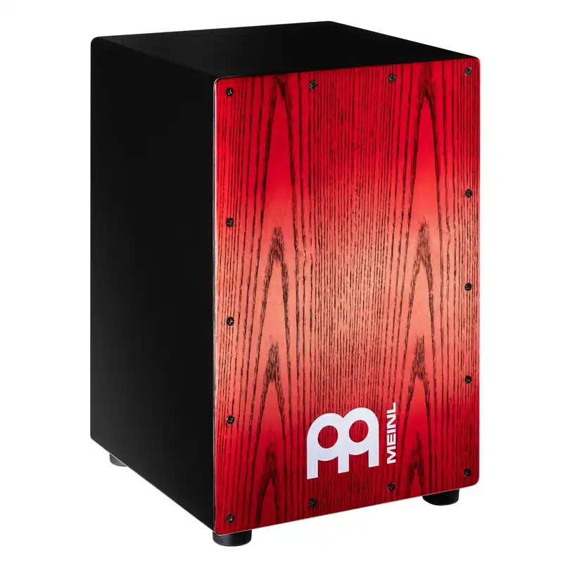 Livraison Express MEINL MCAJ100BK-TRF Cajon Headliner Snare Cajon Tango Red Fade