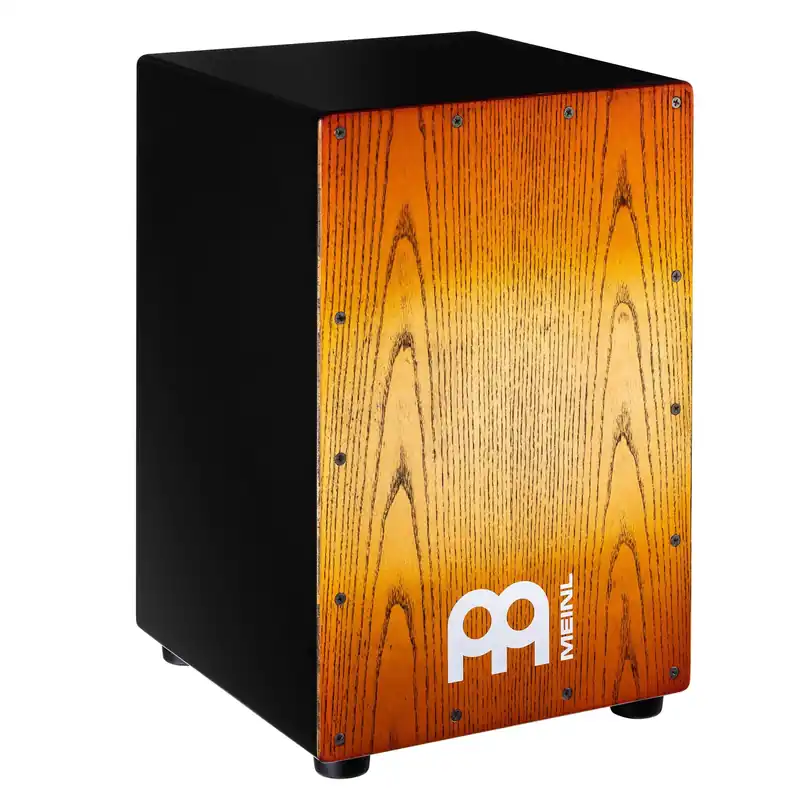 Bon Marché MEINL MCAJ100BK-SAF Cajon Headliner Snare Cajon Sonoran Amber Fade