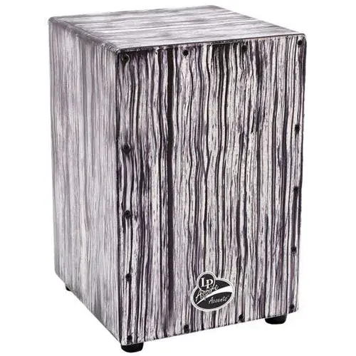 Dernière Chance LATIN PERCUSSION LPA1332WS Cajon Aspire Accents White Streak
