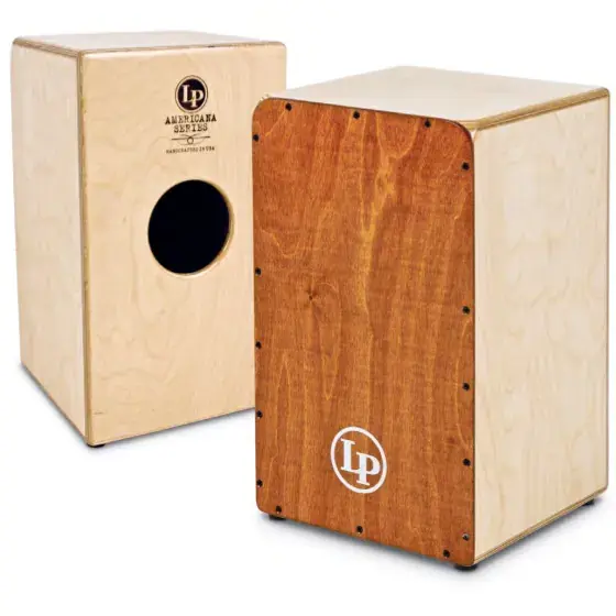 Vente Directe LATIN PERCUSSION LP1427 Cajon Americana Groove Cajon