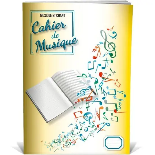 Vente Flash Cahier Musique Et Chant