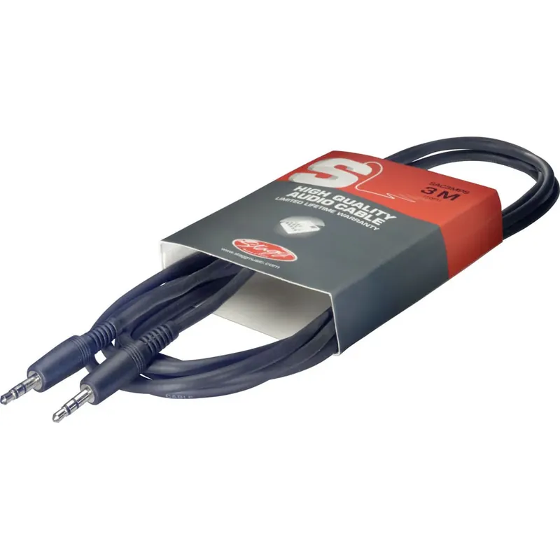 Expédition Rapide Cable Stagg Mini-Jack/Mini-Jack - S/S - 1M