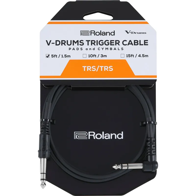 Nouvelle Collection ROLAND PCS-5-TRA Cable Pour V-Drums Coude - 1.5M