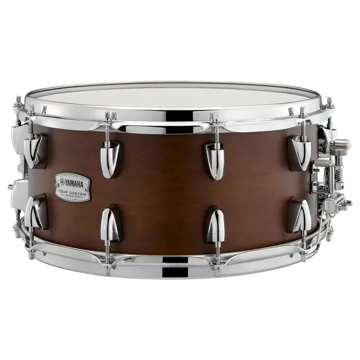 Soldes YAMAHA Tour Custom Caisse Claire 14"x 6,5" Chocolate Satin
