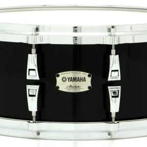 YAMAHA Absolute Hybrid Maple Caisse Claire 14"x 6" Solid Black Dernière Chance