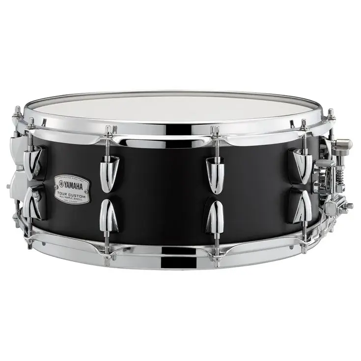 Retour Gratuit YAMAHA Tour Custom Caisse Claire 14"x 5,5" Licorice Satin