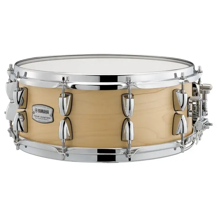 YAMAHA Tour Custom Caisse Claire 14"x 5,5" Butterscotch Satin Certifié