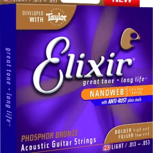 Elixir 16182 - acoustique hd light bze 13-53 Promotion