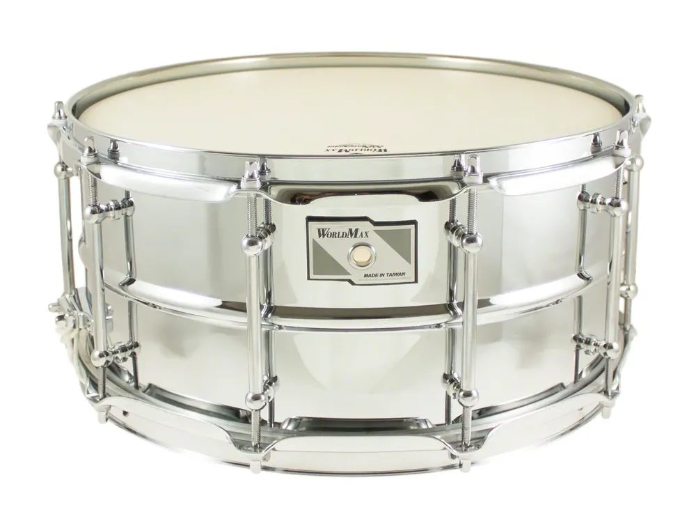 WORLDMAX Metal Caisse Claire 14"x 6.5" Steel Commande En Gros