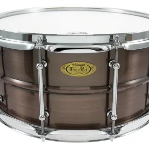 Affaire À Saisir WORLDMAX Black Dawg Caisse Claire 14"x 6.5" Laiton Brushed Red Copper