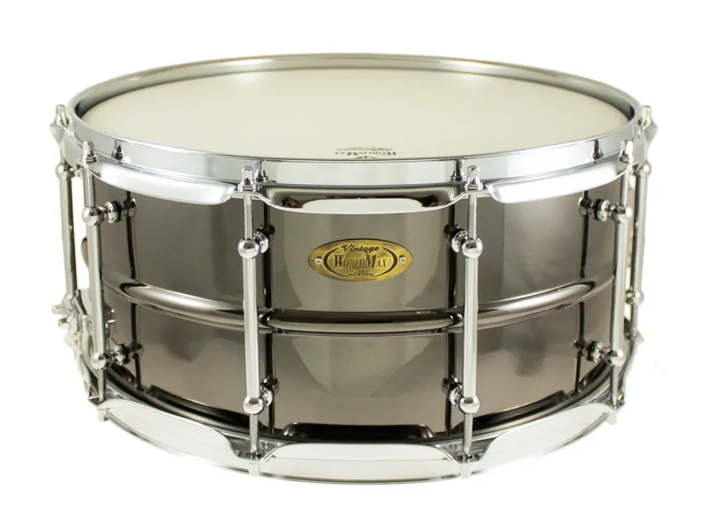 Vente Directe WORLDMAX Black Dawg Caisse Claire 14"x 6.5" Laiton