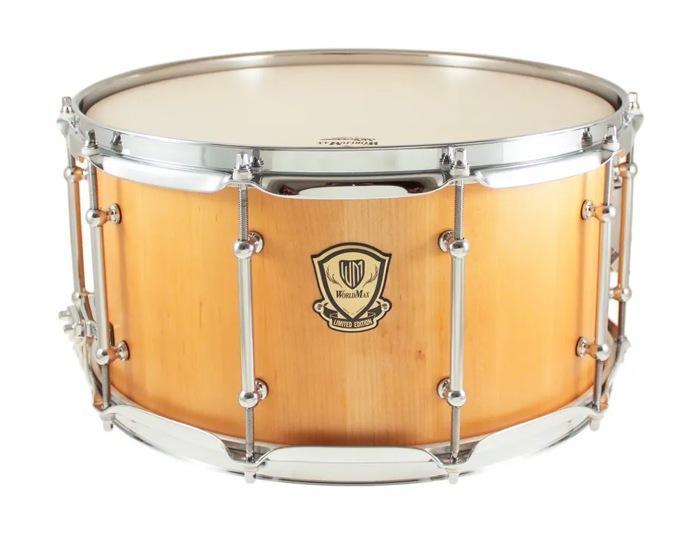 WORLDMAX Stave Caisse Claire 14"x 07" Maple Prix Réduit
