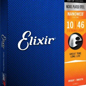 Elixir 12057 - jeu 7 cordes electric 10-56 Nouveauté