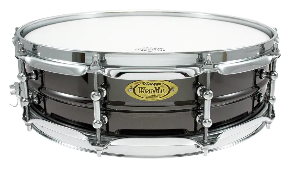 Certifié WORLDMAX Black Dawg Caisse Claire 14"x 04" Laiton