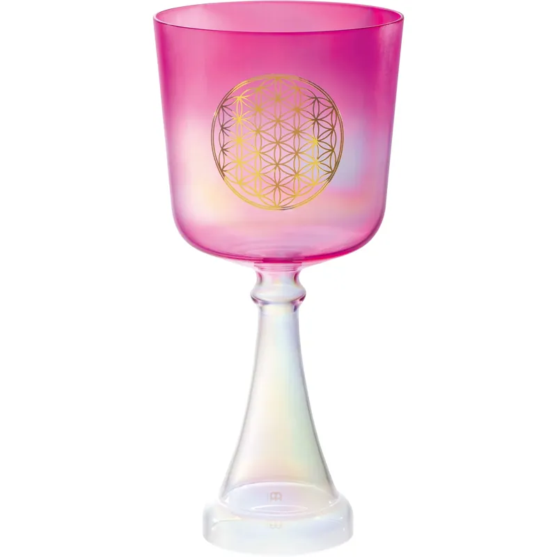 Acheter Direct MEINL SONIC ENERGY Calice 06" Heart Chakra - Pink - Flower Of Life