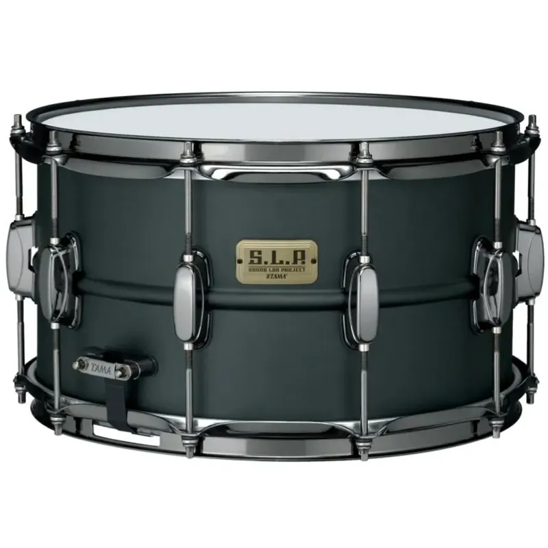 TAMA SLP Caisse Claire 14"x 8" Big Black Steel Matte Black Jusqu'à Épuisement Des Stocks