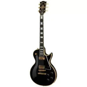 Dernier Modèle 1957 LES PAUL CUSTOM REISSUE 2-PICKUP VOS LEFT-HANDED EBONY