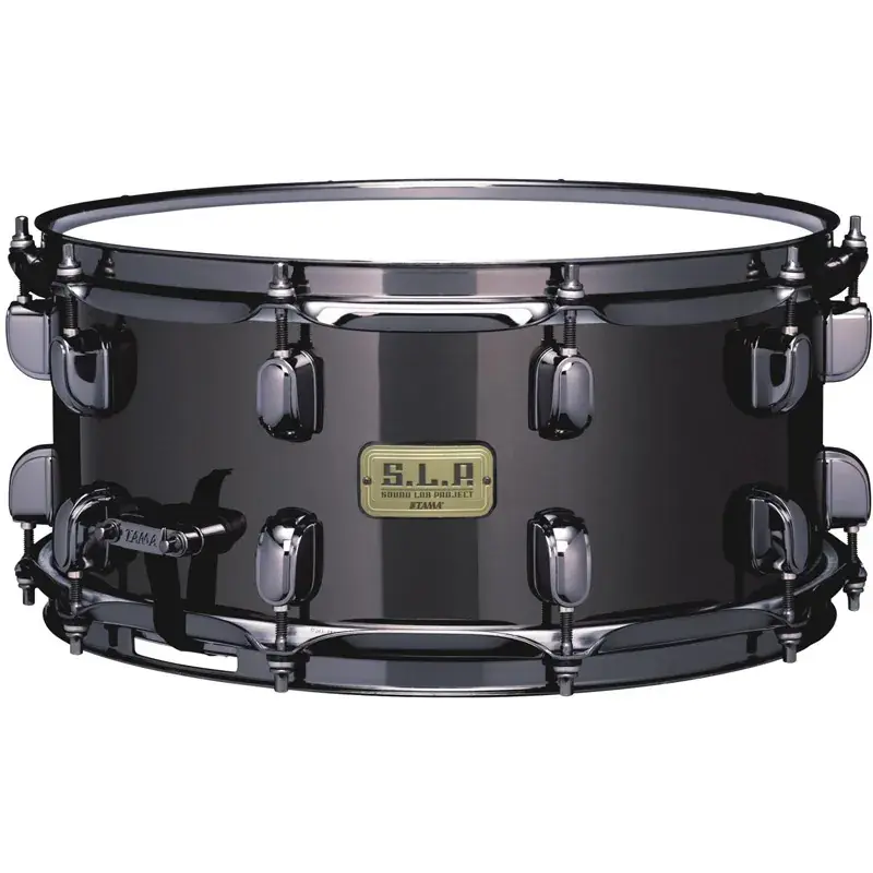 TAMA SLP Caisse Claire 14"x 6,5" Black Brass Satisfait Ou Remboursé