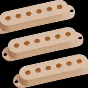 Marque Seymour Duncan S-COVER-C-NOL - 3 x capot s creme sans logo