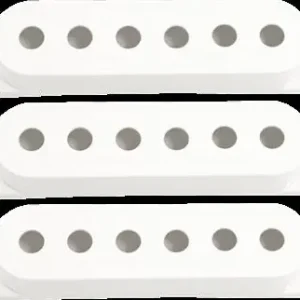 Expédié Aujourd'hui Seymour Duncan S-COVER-W-NOL - 3 x capot s white sans logo