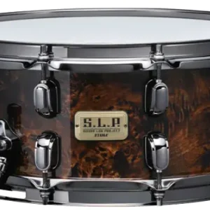 TAMA SLP Caisse Claire 14"x 6" G-Maple Kona Mappa Burl Haute Qualité