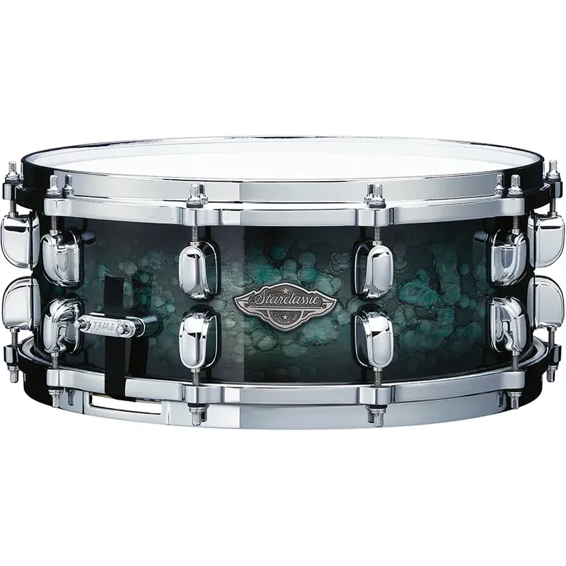 Offre Limitée TAMA Starclassic Performer Caisse Claire 14"x 5,5" Molten Steel Blue Burst