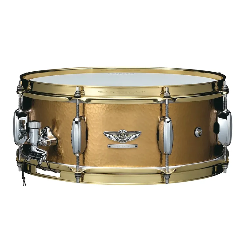 TAMA Star Reserve Caisse Claire 14"x 5,5" Hand Hammered Brass Retour Gratuit