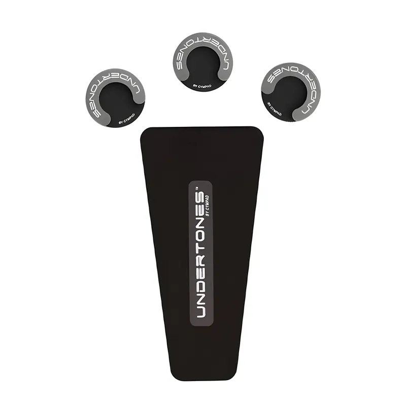 Quantité Limitée Caoutchouc Cympad Isolant Undertone HH - Pieds (X3) + Pedale (X1)