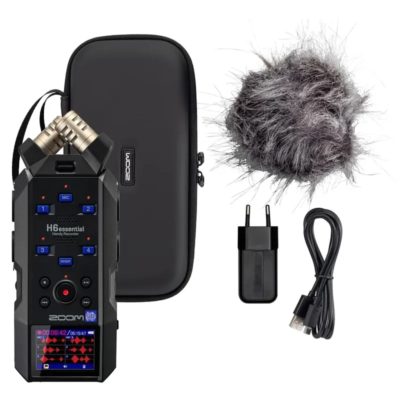 ZOOM H6 Essential Enregistreur Full Pack Meilleur Choix