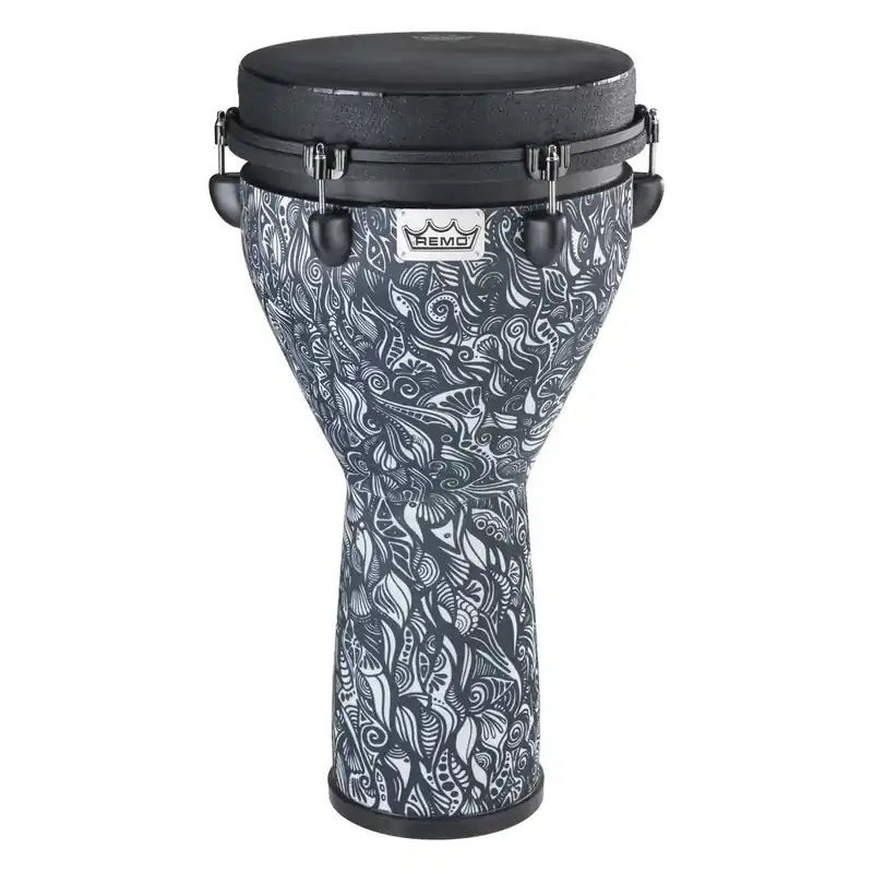 Réduction Djembe Remo Artbeat 14" Accordable Black Suede