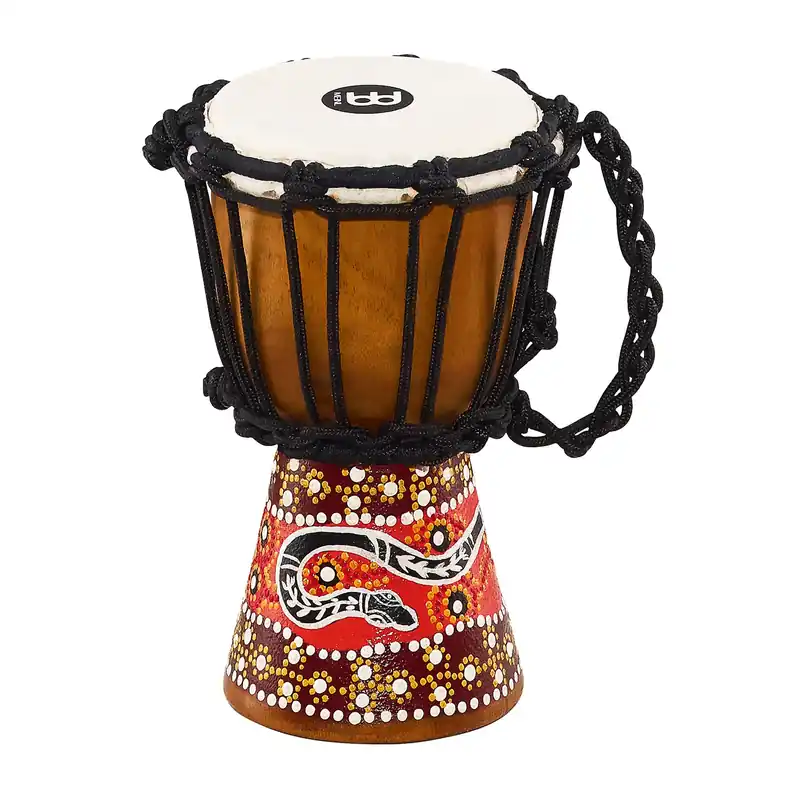 Paiement Sécurisé Djembe Meinl 4.5" Headliner Acajou Cordage - Python
